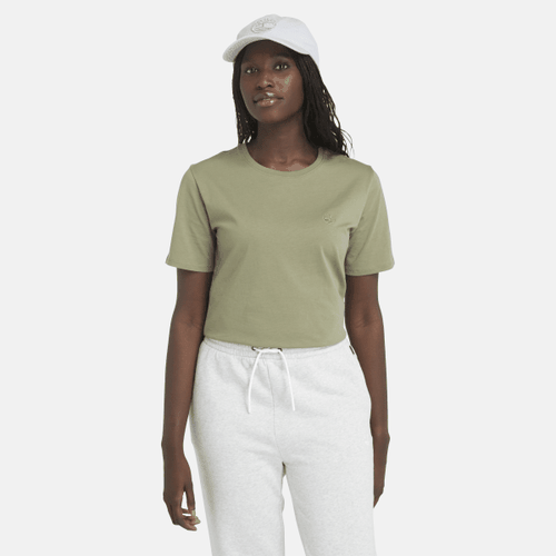 T-shirt Dunstan da Donna in verde, Donna, verde, Taglia: XL - Timberland - Modalova