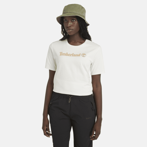 T-shirt a Maniche Corte Northwood da Donna in bianco, Donna, bianco, Taglia: 3XL - Timberland - Modalova