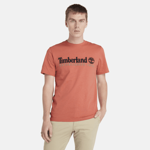 Kurzarm-T-Shirt mit Logo für Herren in , Mann, , Größe: L - Timberland - Modalova