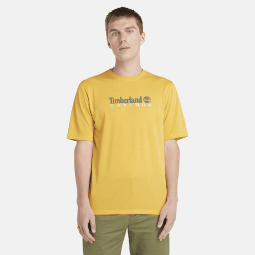Bedrucktes T-Shirt mit UV-Schutz für Herren in , Mann, , Größe: L - Timberland - Modalova