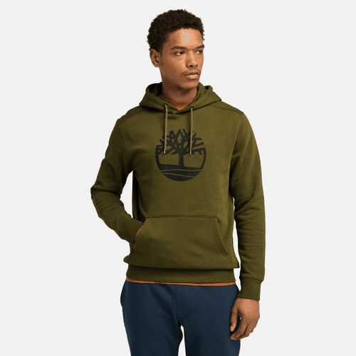 Felpa con Cappuccio e Logo ad Albero Kennebec River da Uomo in , Uomo, , Taglia: L - Timberland - Modalova