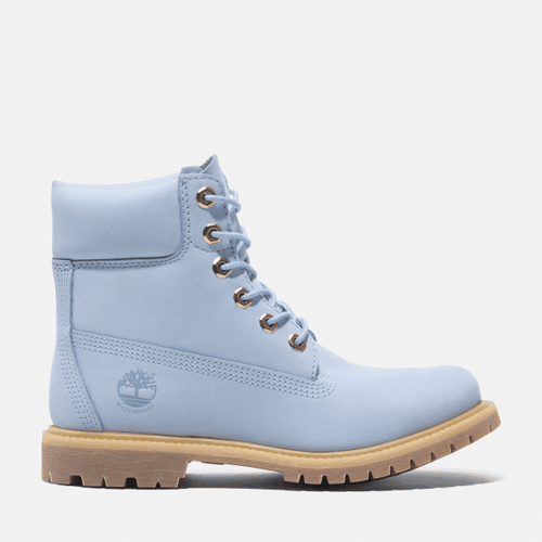 Stivale Stringato Impermeabile Premium 6-Inch da Donna in blu chiaro, Donna, blu, Taglia: 41.5 - Timberland - Modalova