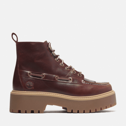 Stone Street 7-Eye Plateau-Boot für Damen in Dunkelrot, Frau, , Größe: 43 - Timberland - Modalova