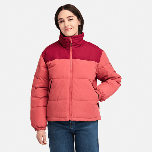 Welch Mountain Steppjacke mit synthetischer Isolierung für Damen in Dunkelpink, Frau, , Größe: M - Timberland - Modalova