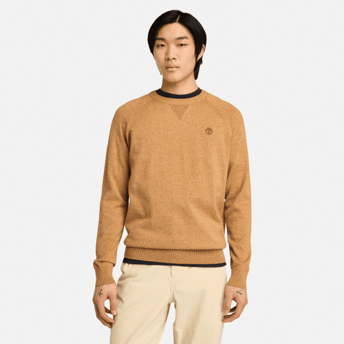 Maglione in Cotone con Maniche Raglan Williams River da Uomo in chiaro, Uomo, , Taglia: XL - Timberland - Modalova