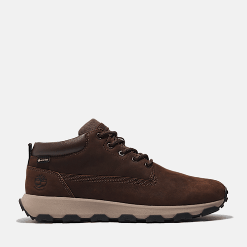 Wasserdichter Winsor Park Mid-Top-Sneaker zum Schnüren für Herren in Dunkelbraun, Mann, , Größe: 45.5 - Timberland - Modalova