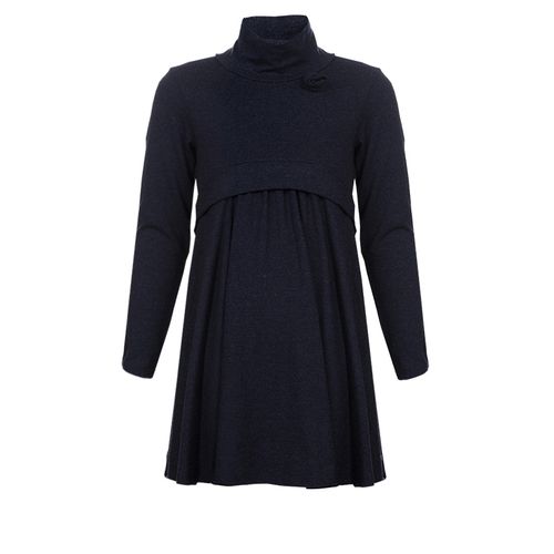 Charcoal Turtleneck Long Sleeve Knit Dress 6 Yrs - Armani Junior - Modalova