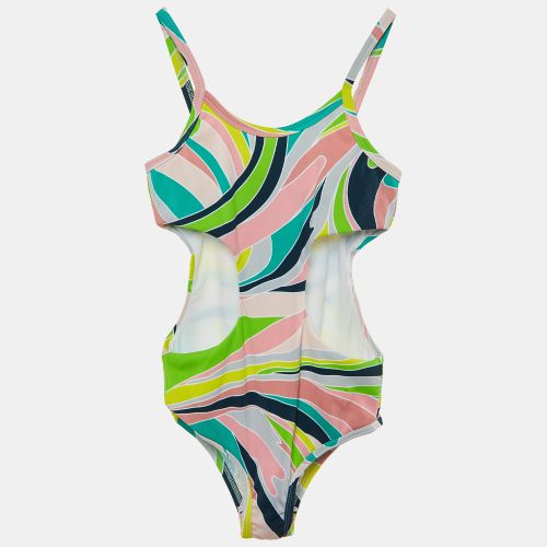 Printed Knit Swimsuit 10 yrs - Emilio Pucci - Modalova