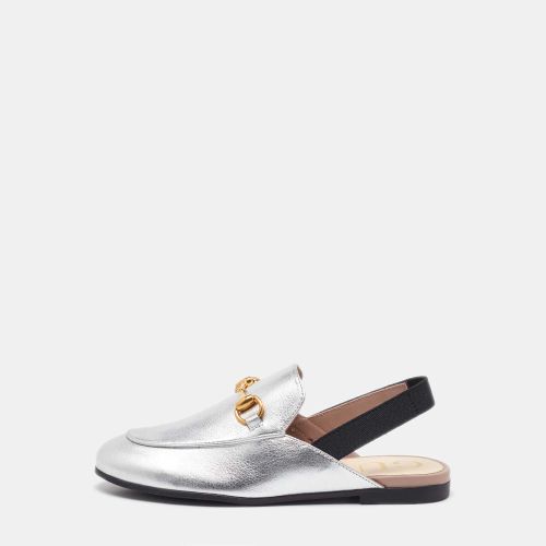 Leather Kids Princetown Slingback Sandals Size 31 - Gucci - Modalova