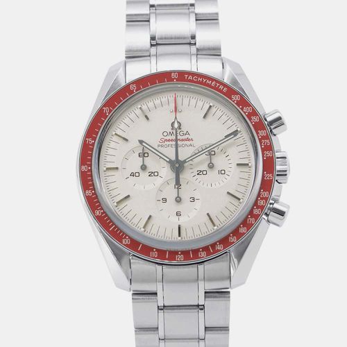 Gray Dial Stainless Steel Speedmaster Tokyo Wristwatch 42 mm - Omega - Modalova