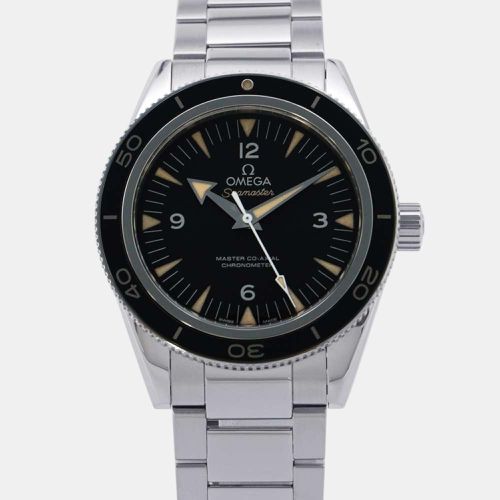 Stainless Steel Seamaster 233.30.41.21.01.001 Automatic Men's Wristwatch 41 mm - Omega - Modalova