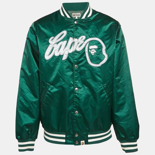 Nylon Bape Baseball Jacket L - A Bathing Ape - Modalova