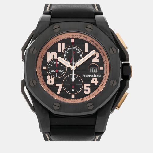 Titanium Royal Oak Offshore 26378IO.OO.A001KE.01 Automatic Men's Wristwatch 48 mm - Audemars Piguet - Modalova