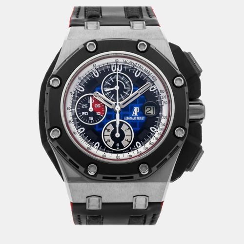 Platinum Royal Oak Offshore 26290PO.OO.A001VE.01 Automatic Men's Wristwatch 44 mm - Audemars Piguet - Modalova