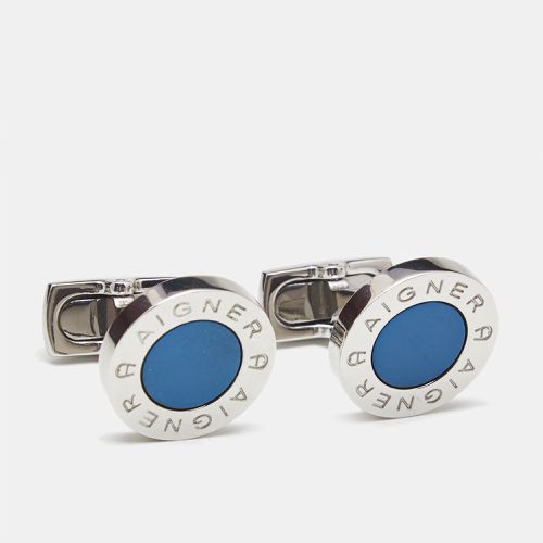 Aigner Stainless Steel Cufflinks - Aigner - Modalova