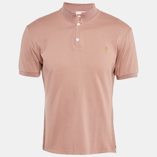 Pale Cotton Pique Polo T-Shirt M - Alexander McQueen - Modalova