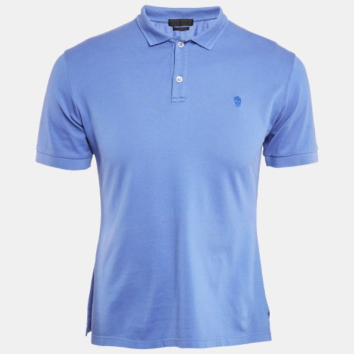 Cotton Pique Polo T-Shirt M - Alexander McQueen - Modalova