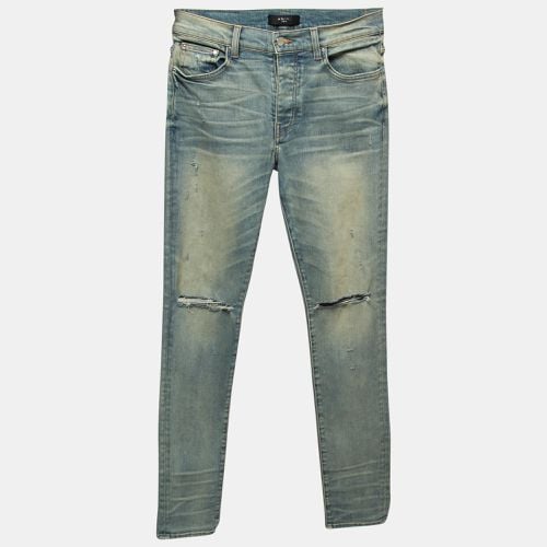 Distressed Denim Skinny Jeans M Waist 32" - Amiri - Modalova