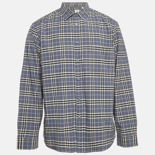 Checks Cotton Long Sleeve Shirt XXXL - Burberry - Modalova