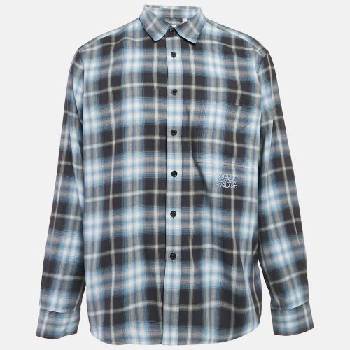 Check Cotton Button-Down Shirt XXXL - Burberry - Modalova