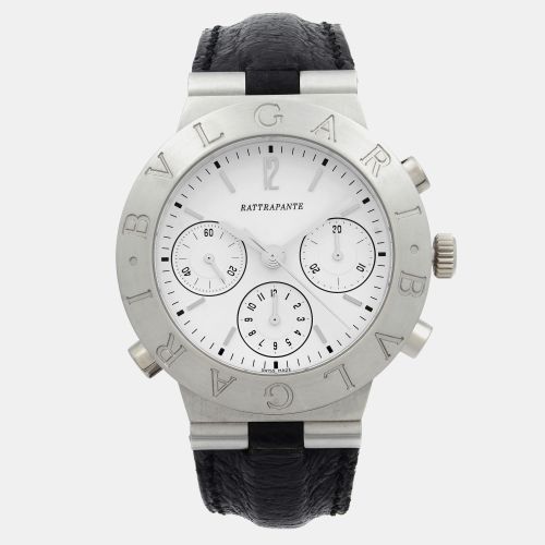 Platinum Diagono Rattrapante CH 40 GL Automatic Men's Wristwatch 40mm - Bvlgari - Modalova