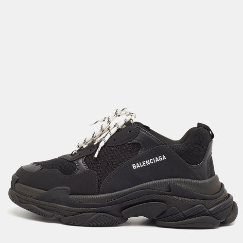 Faux Leather and Mesh Triple S Sneakers Size 45 - Balenciaga - Modalova