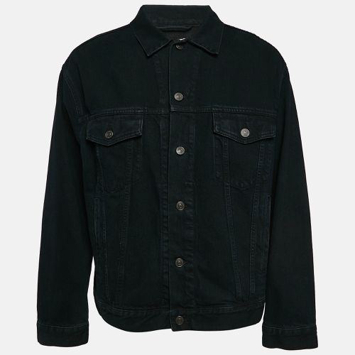 Embroidered Denim Jacket S - Balenciaga - Modalova