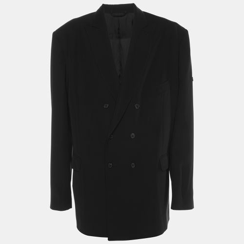 Nylon Double Breasted Blazer L - Balenciaga - Modalova