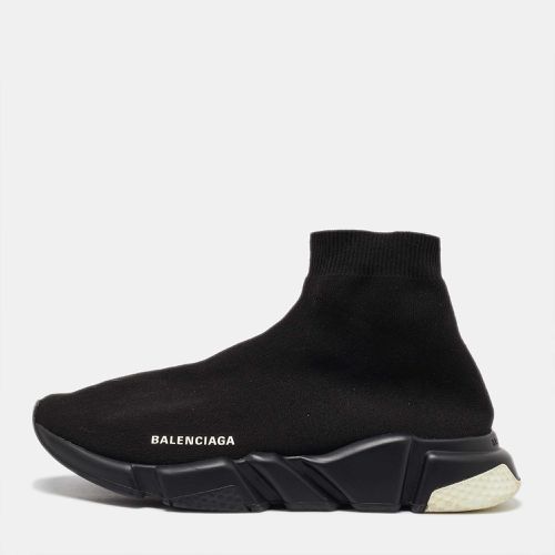 Knit Fabric Speed Trainer High Top Sneakers Size 42 - Balenciaga - Modalova