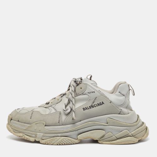 Faux Leather Triple S Sneakers Size 44 - Balenciaga - Modalova