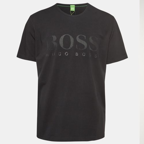 Logo Print Cotton Knit Half Sleeve T-Shirt XXXL - Boss By Hugo Boss - Modalova