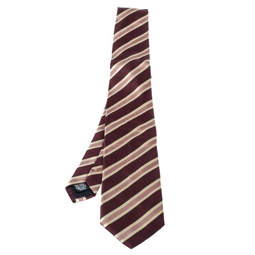 Striped Silk Tie - Boss By Hugo Boss - Modalova