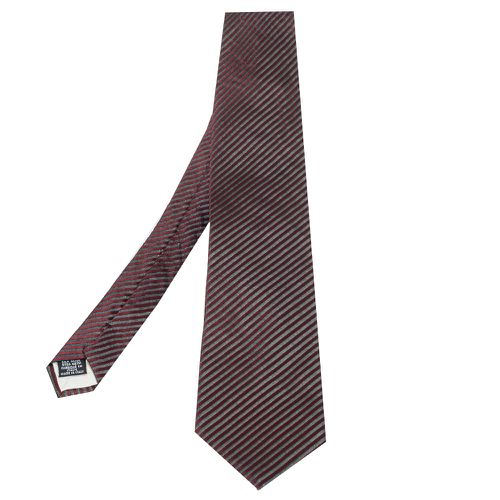 Striped Silk Jacquard Tie - Boss By Hugo Boss - Modalova