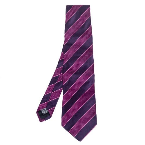 Striped Silk Tie - Boss By Hugo Boss - Modalova