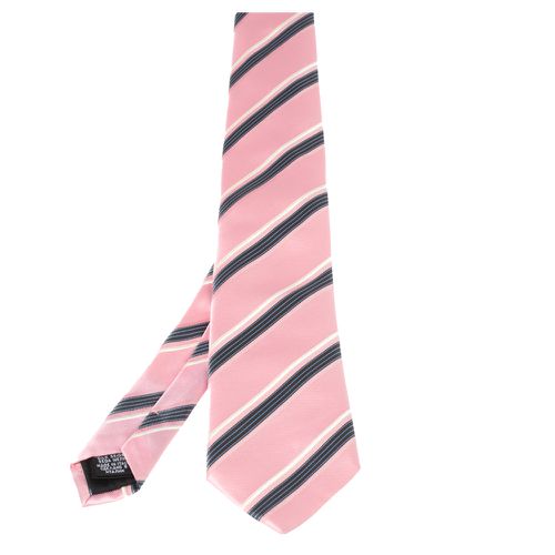 Striped Silk Tie - Boss By Hugo Boss - Modalova