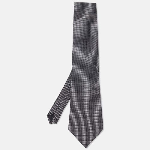 Monochrome Jacquard Silk Tie - Boss By Hugo Boss - Modalova