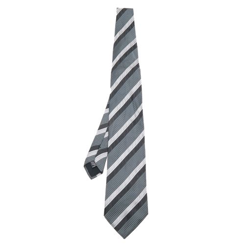 Striped Silk Jacquard Tie - Boss By Hugo Boss - Modalova