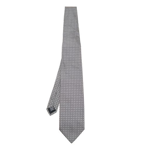 Square Patterned Silk Jacquard Tie - Boss By Hugo Boss - Modalova