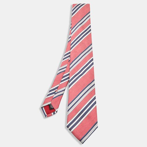 Striped Silk Tie - Boss By Hugo Boss - Modalova