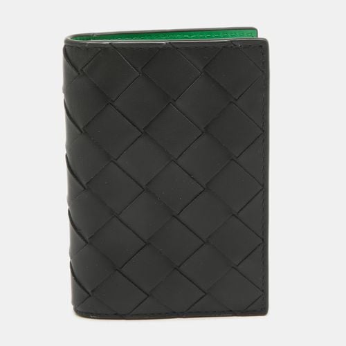 Intrecciato Leather Card Holder - Bottega Veneta - Modalova