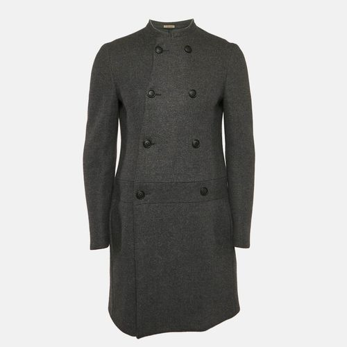 Wool Felt Double Breasted Coat M - Bottega Veneta - Modalova