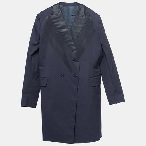 Dark Crepe Double Breasted Blazer XS - Bottega Veneta - Modalova