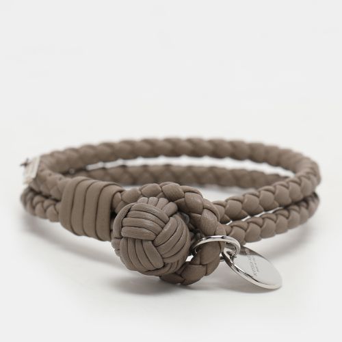 Intrecciato Leather Double Strand Bracelet M - Bottega Veneta - Modalova