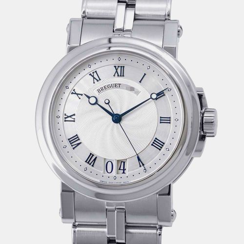 Stainless Steel Marine II 5817ST/12/SVO Automatic Men's Wristwatch 39 mm - Breguet - Modalova