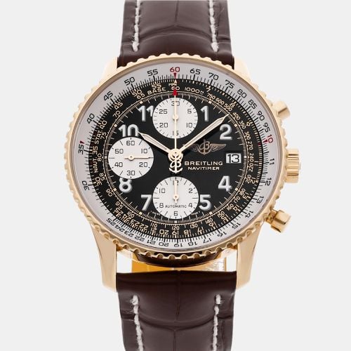 K Yellow Gold Navitimer Automatic Men's Wristwatch 41 mm - Breitling - Modalova