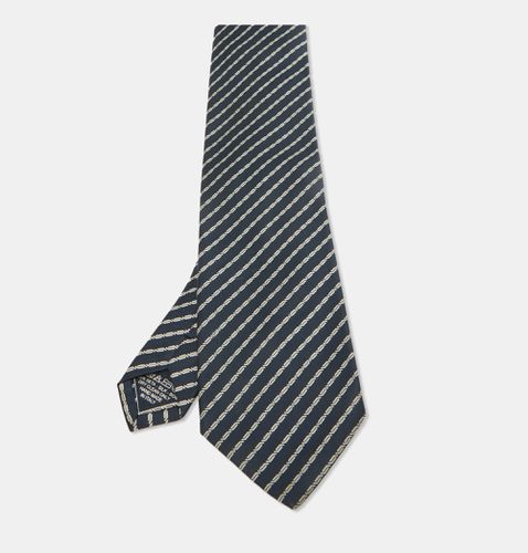 Striped Silk Traditional Tie - Brioni - Modalova