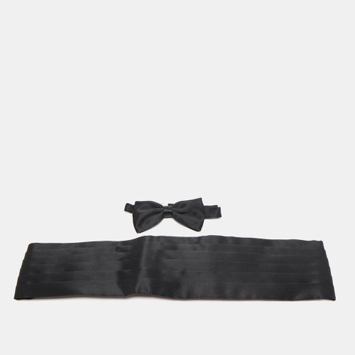 Silk Cummerbund and Bow Tie Set XXL - Brioni - Modalova