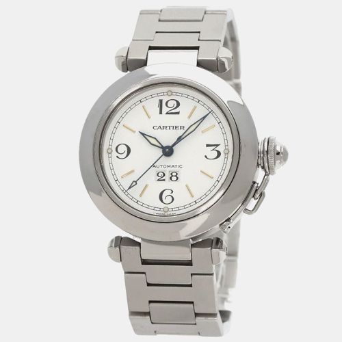 Stainless Steel Pasha W31044M7 Automatic Men's Wristwatch 42 mm - Cartier - Modalova