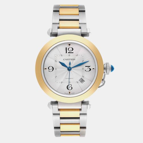 Pasha 41 Dial Steel Yellow Gold Mens Watch WSPA0009 - Cartier - Modalova