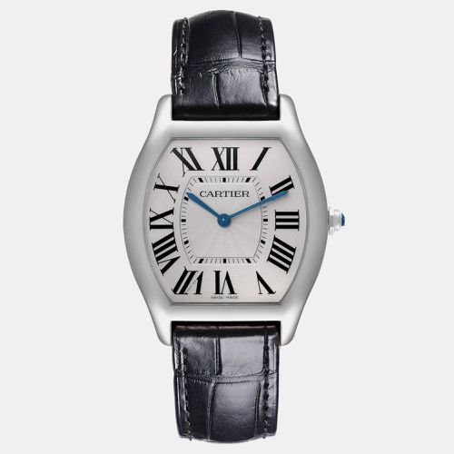 Tortue Large White Gold Dial Mens Watch WGTO0003 34.5 mm x 43 mm - Cartier - Modalova